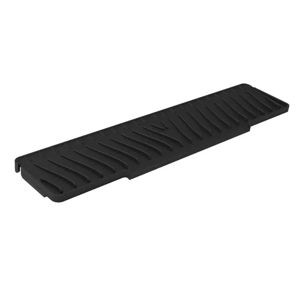 Silicone Drain Mat – Anti-Slip Sink Splash Guard & Soap Rack