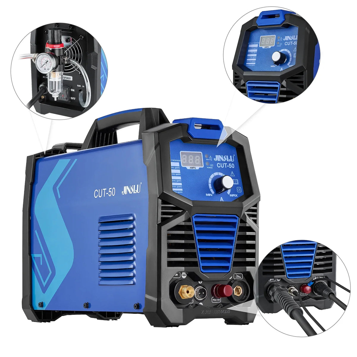 JINSLU CUT50L 50A Non-Touch Pilot Arc Air Plasma Cutter