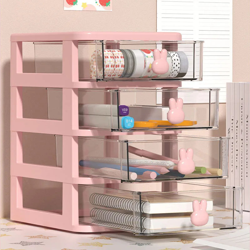 Transparent Stackable Drawer Organizer | Modular PP Storage Box
