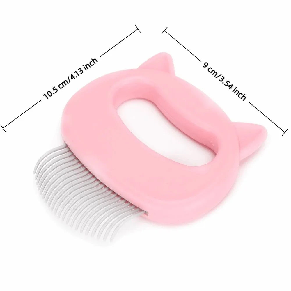 Shell Shape Cat & Dog Deshedding Brush – Fur Removal Comb