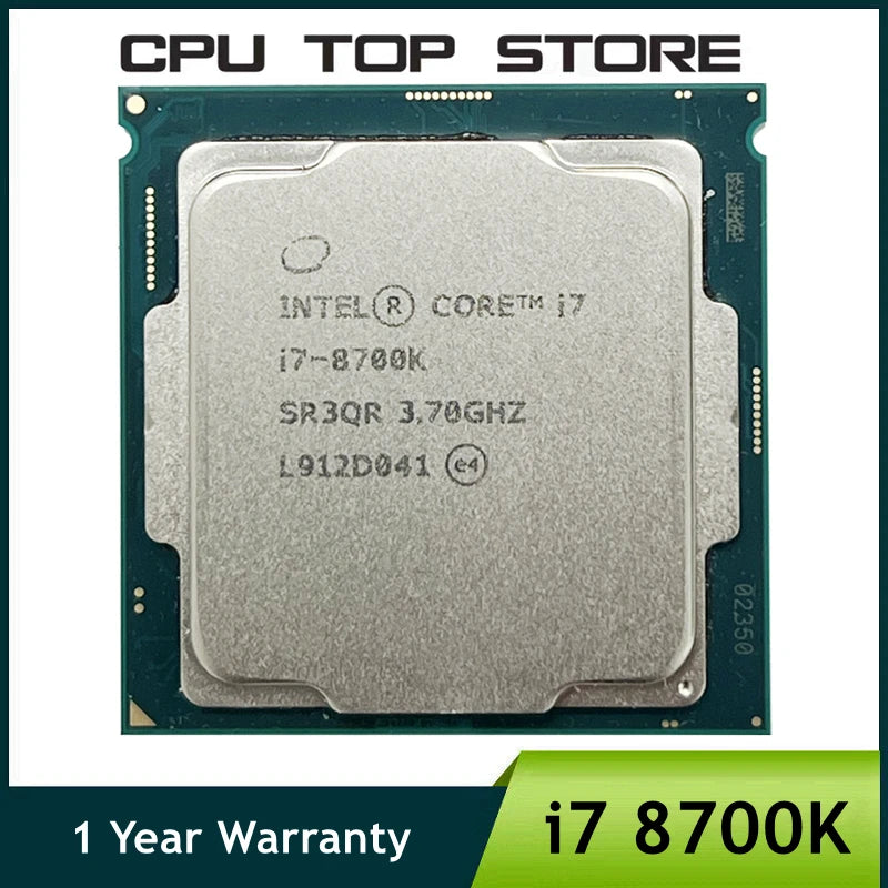 Intel Core i7-8700K 3.7GHz 6-Core LGA 1151 CPU | Used