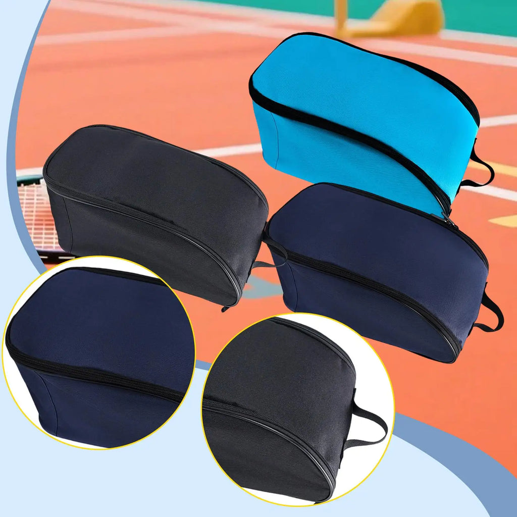 Kesoto Foldable Sports Shoe Bag – Zipper Pouch for Soccer & Gym