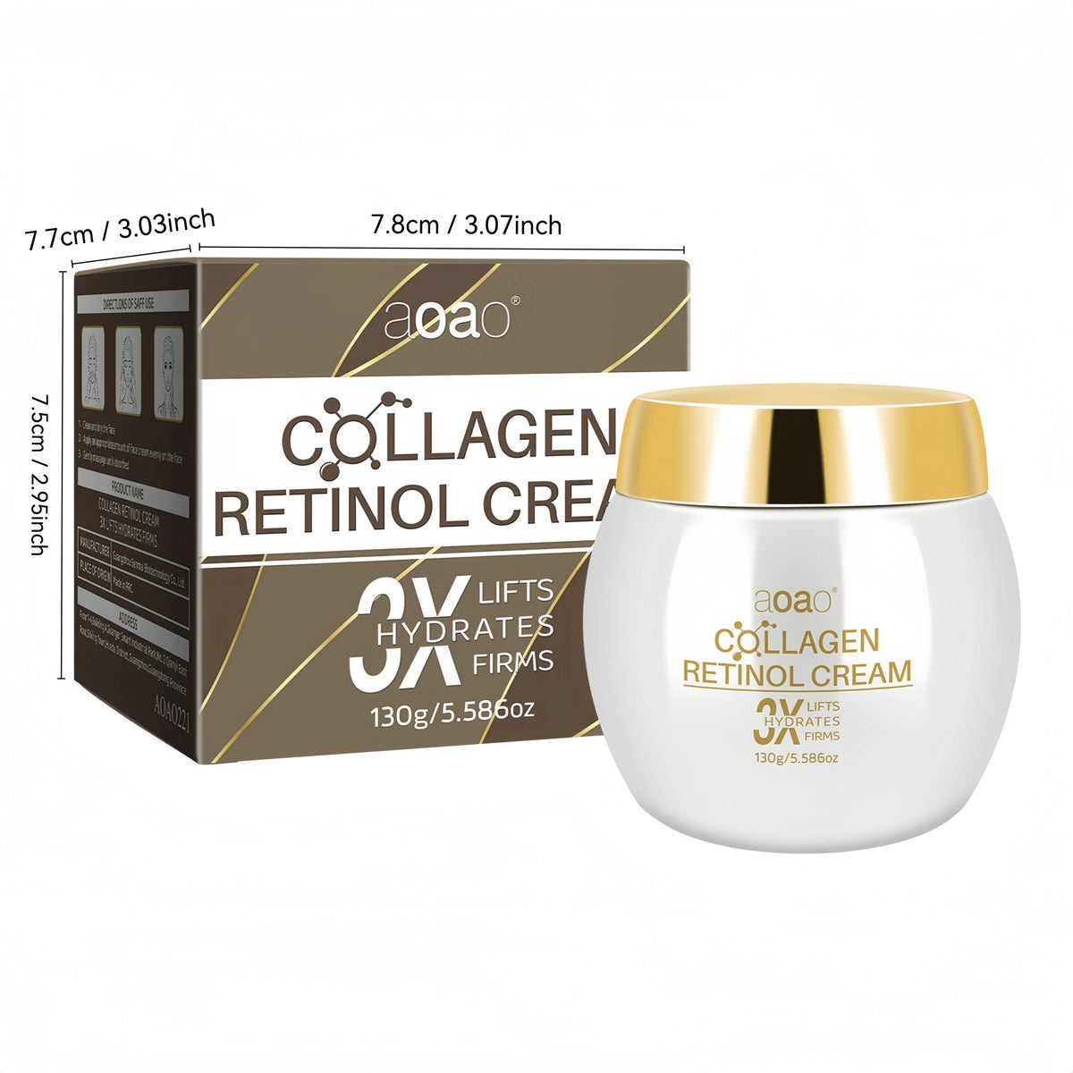 Collagen Retinol Day & Night Face Cream – Deep Moisturiser