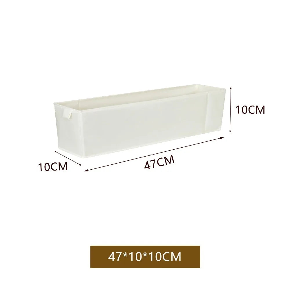 Foldable Fabric Storage Box with Handles – Washable Organizer