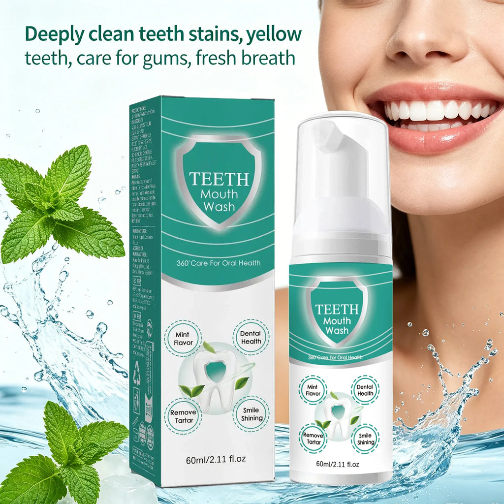 Foam Tooth Cleaning Mousse – Whitening & Fresh Breath
