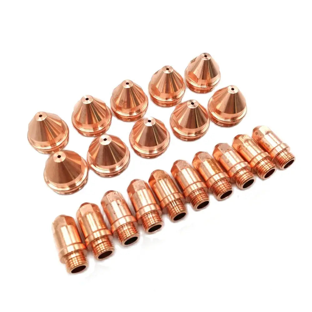 YGX-100 YK-100 Plasma Torch 10x Electrode & 10x Nozzle Kit