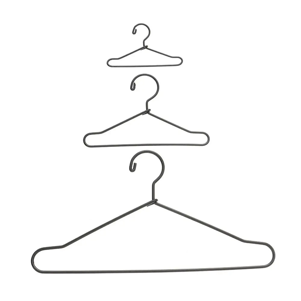10-Pack Dollhouse Mini Metal Hangers – Wardrobe Accessories