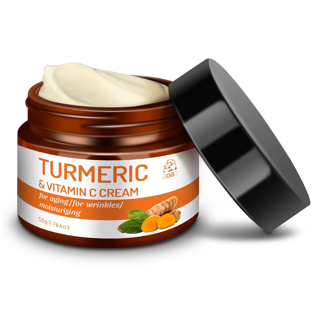 Turmeric VC Brightening Night Cream – Jojoba & Aloe Vera