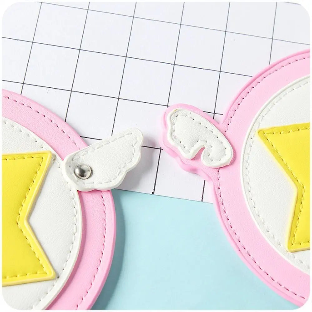 Anime Magic Wand Card Holder – Cosplay PU Leather Case