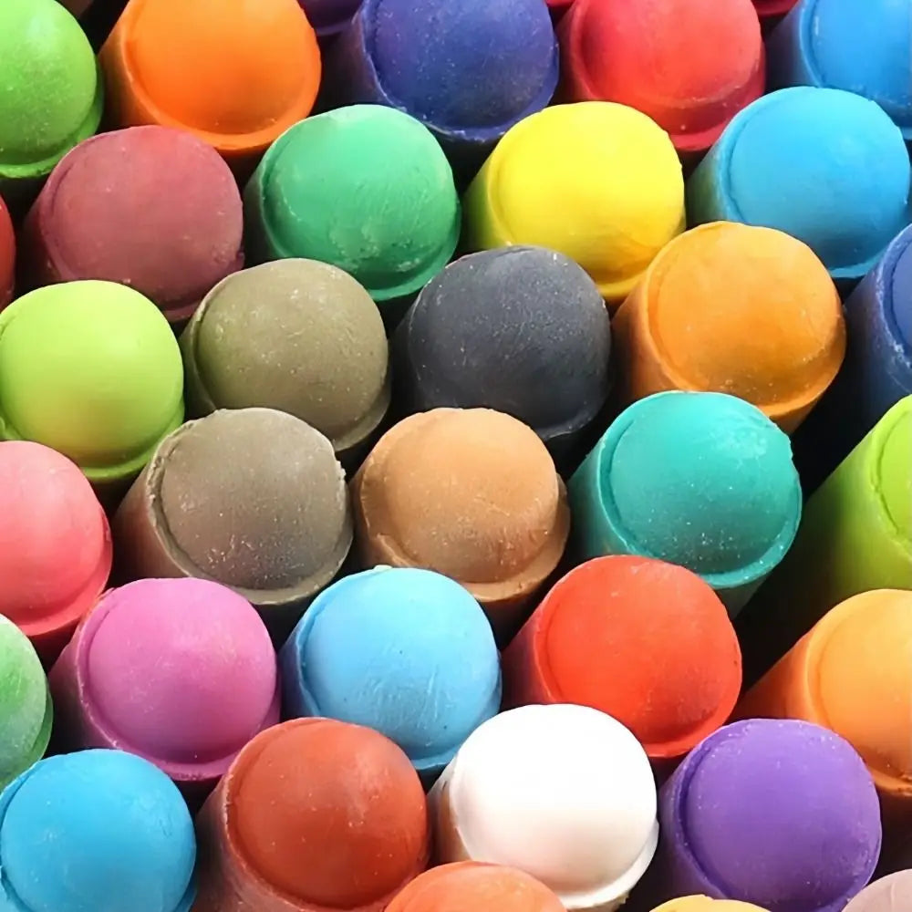 Dustless Colored Water-Soluble Chalk Set – Erasable, 6–48 Pcs
