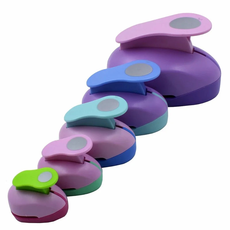 Round Hole Punch Paper Cutter – 9mm, 16mm & 25mm Circles