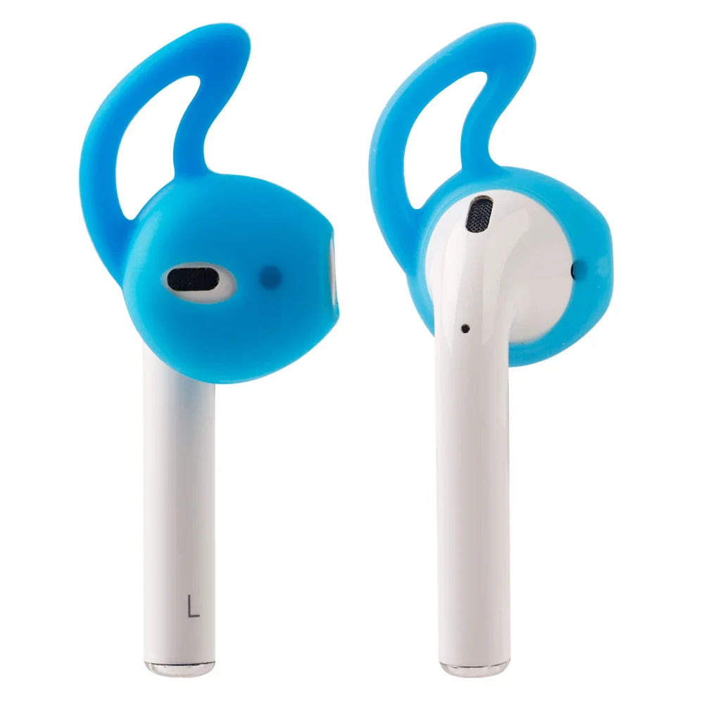 Silicone AirPods Eartip Covers & Earhooks – 1/3/6 Pairs