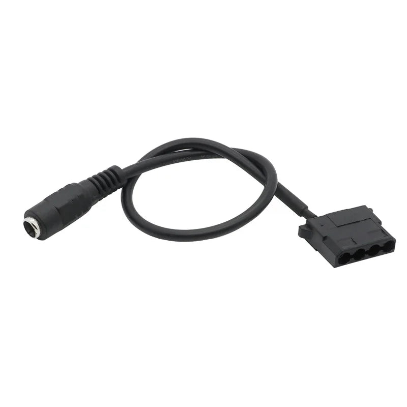 DC5521 to IDE Molex 4-Pin 12V Power Adapter Cable | CPU Fan
