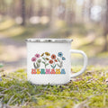 Tía Spanish Floral Enamel Mug – Aunt Birthday Gift