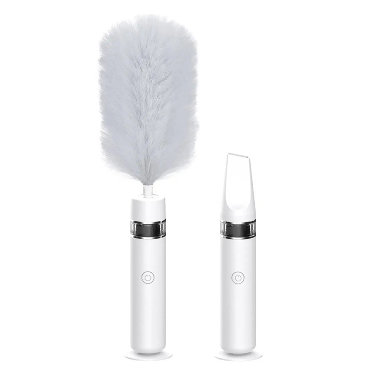 3-in-1 Electric Feather Duster with Telescopic 360° Rotating Rod