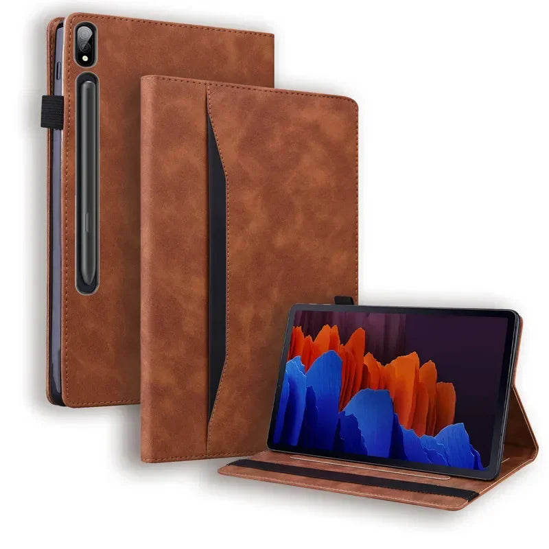 Samsung Tab S7 FE S9 FE S8 S10 Plus 12.4" Wallet Flip Case