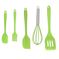 5-Piece Silicone Kitchen Utensil Set – Heat-Resistant Cooking Tools