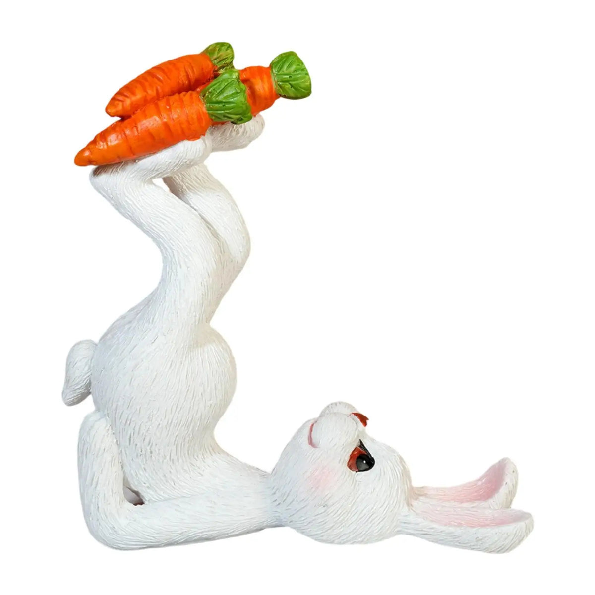 Resin Easter Bunny Figurine – Handmade Rabbit Statue Décor