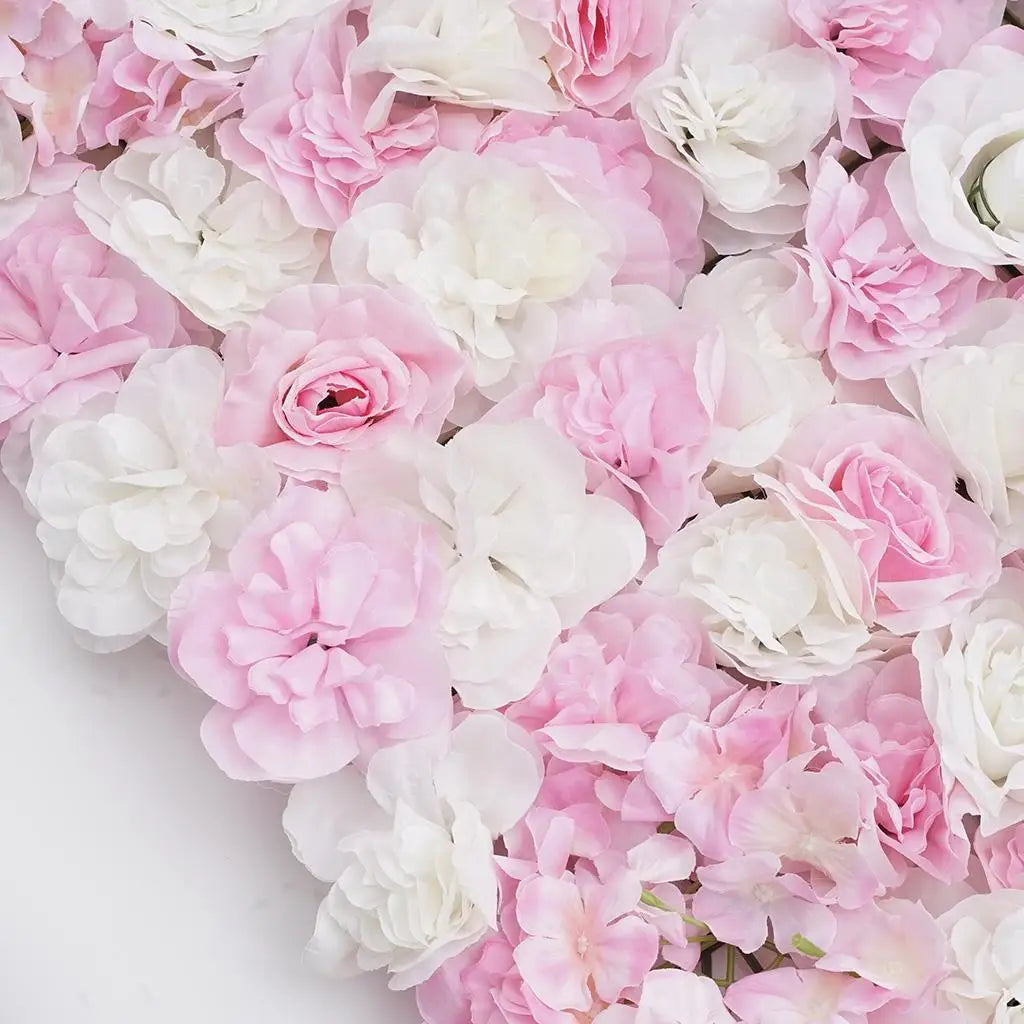 Silk Artificial Flower Wall Panel – Wedding & Party Backdrop