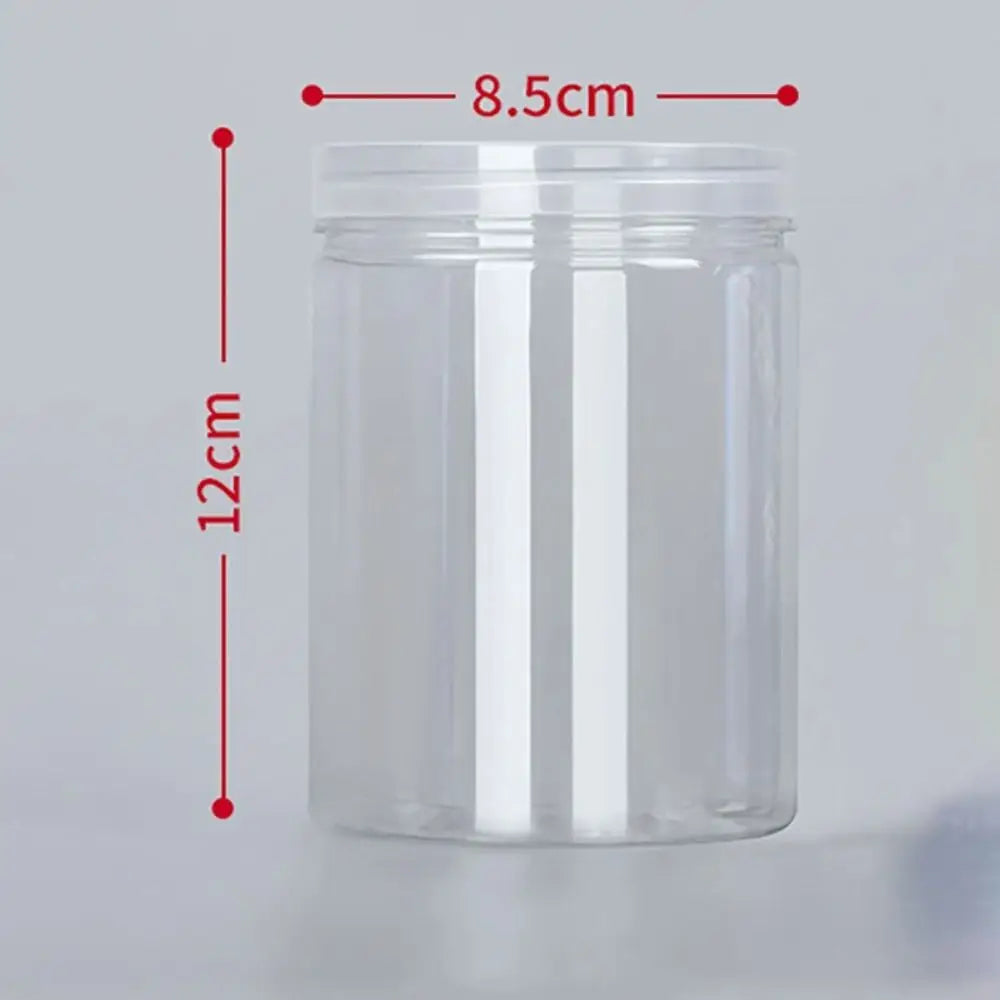 Clear Airtight Food Storage Jar – Food-Grade Sealed PET Container