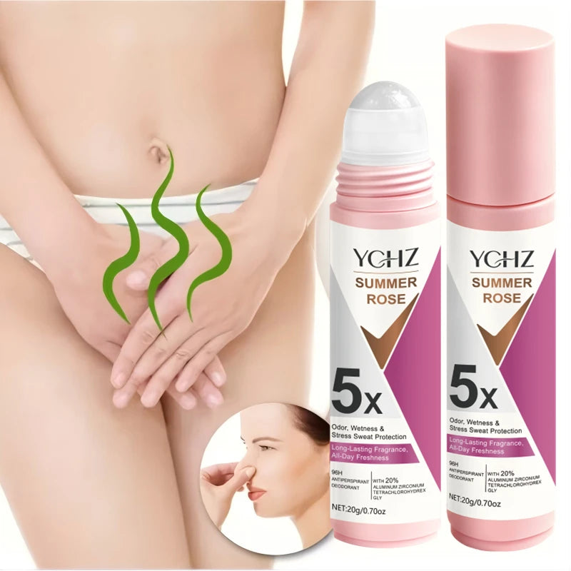 YCHZ Women's Floral Roll-On Perfume – Long-Lasting Scent