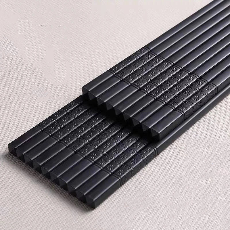Non-Slip Reusable Alloy Chopsticks | Sushi & Dining Set
