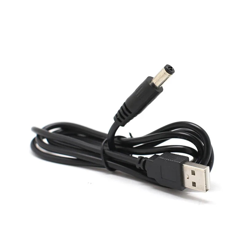 USB to DC 5.5x2.1mm Cable 1M – 5V Power Supply Charging Cord