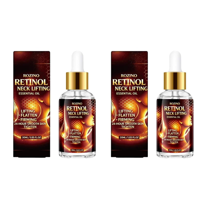 ROZINO Retinol Neck Smoothing Essence Oil | 30ml Serum
