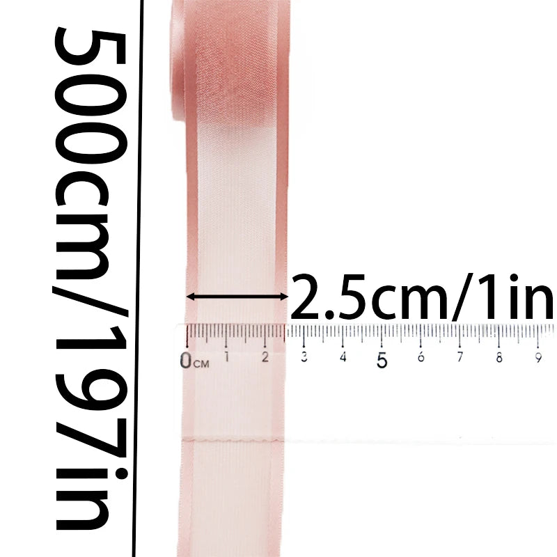 5M Organza Ribbon 2.5cm – Wedding, Gift Wrap & DIY Crafts