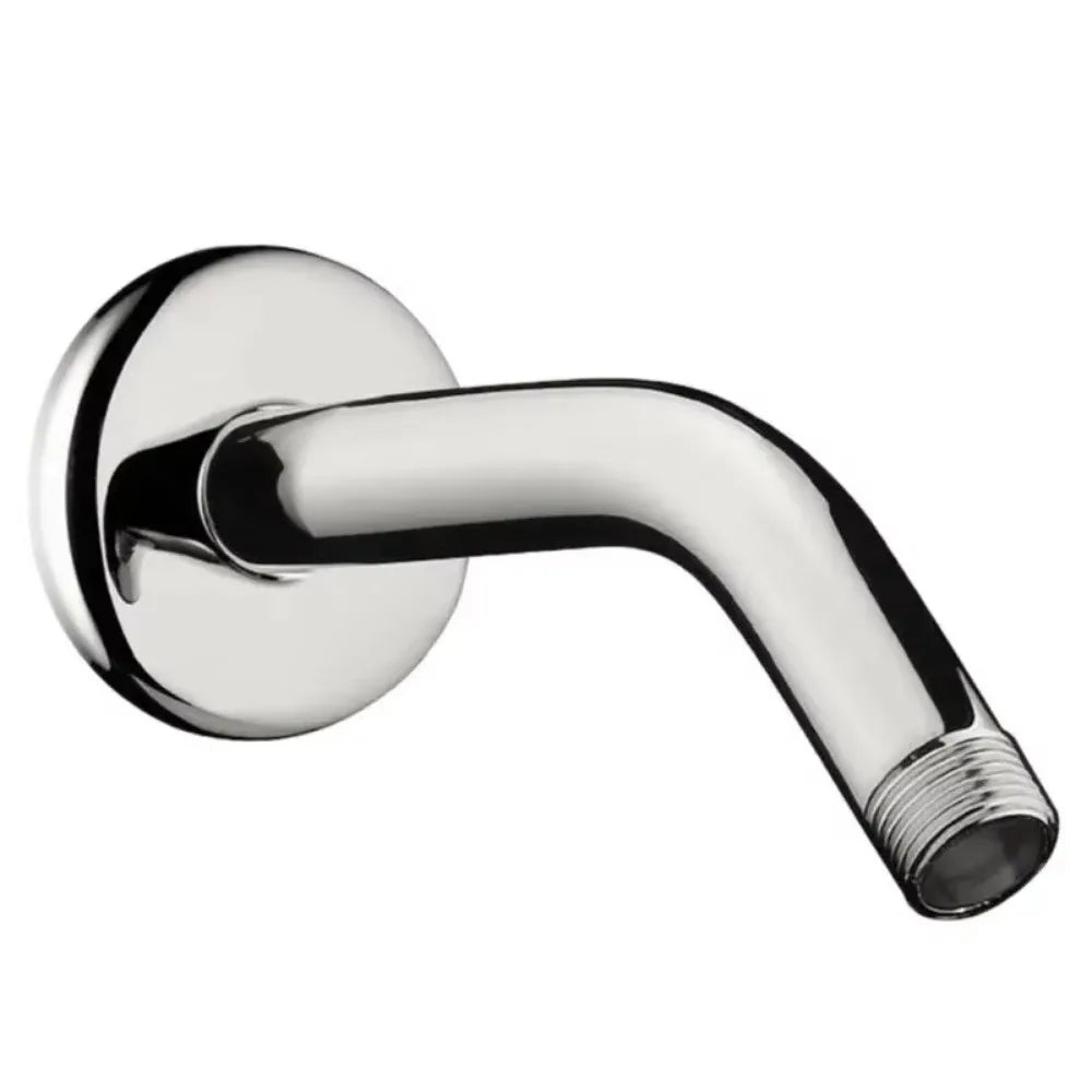 Stainless Steel Wall-Mounted Shower Arm Extension – Silver