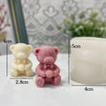 Bear Hug Ball 3D Silicone Mold – Candle Soap Resin DIY Craft