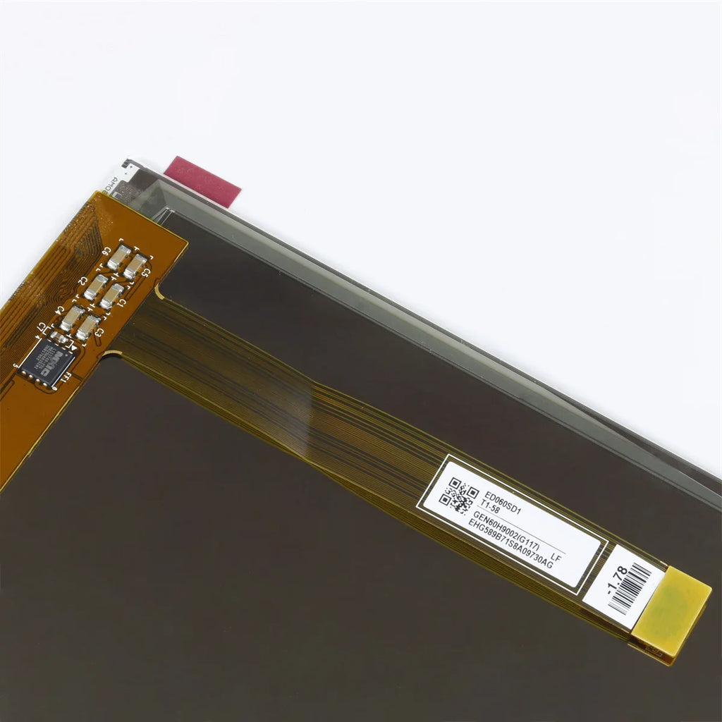 ED060SD1 6" E-Ink Screen for PocketBook 625 Basic – No Backlight