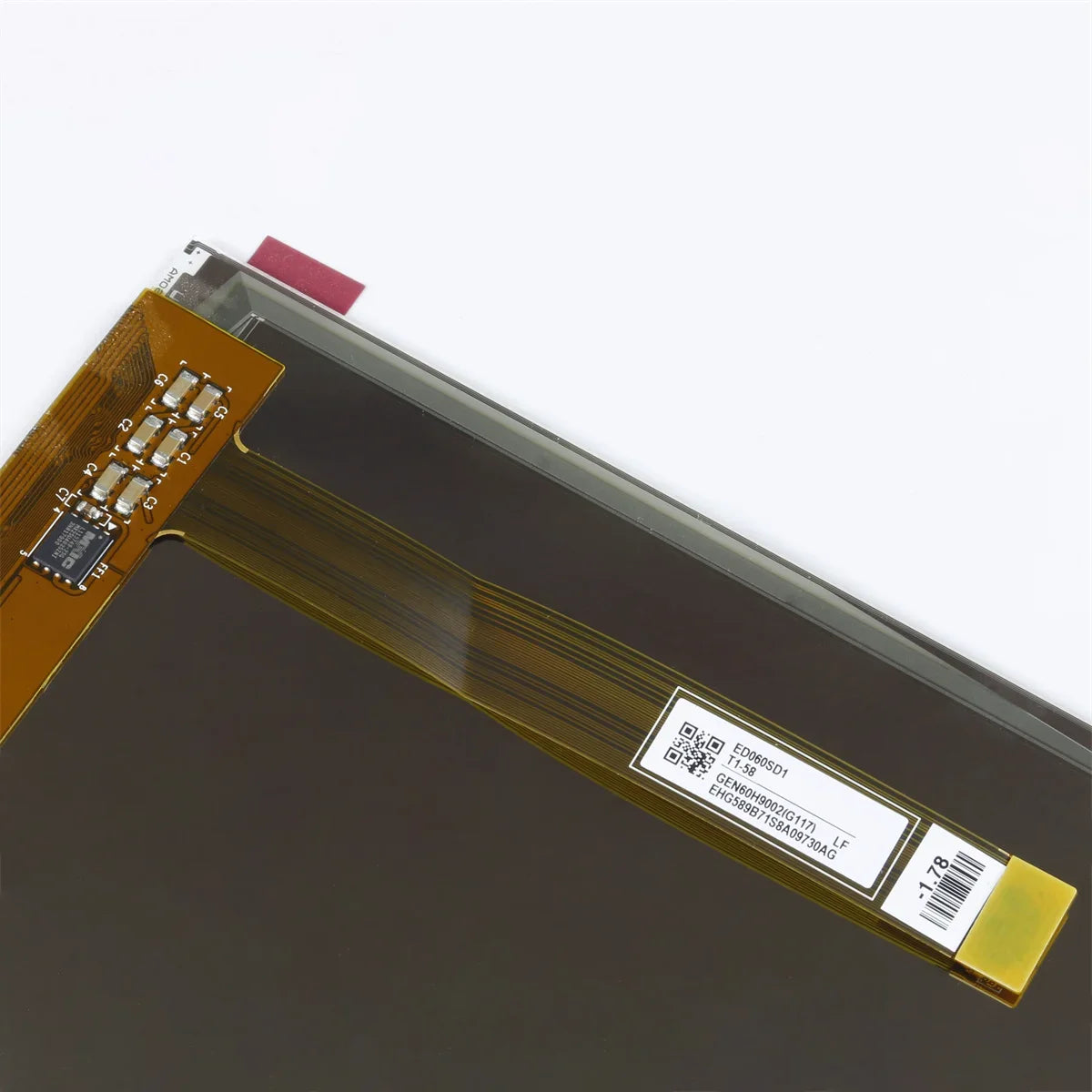 ED060SD1 6" E-Ink Screen for PocketBook 625 Basic – No Backlight