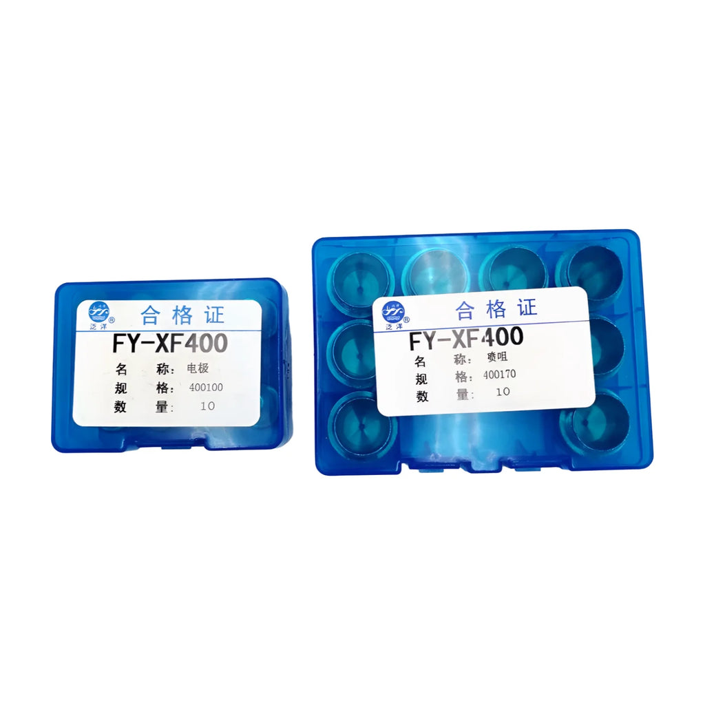 20-Pc Plasma Cutter Consumables – Electrodes & Nozzles FY400