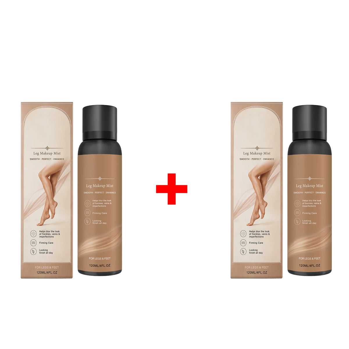 Waterproof Leg Makeup Spray – Body Concealer for Even Skin Tone