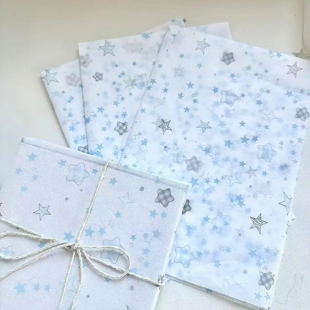 Pink Wavy Dots Gift Wrapping Paper – 10-Pack DIY Bouquet Wrap