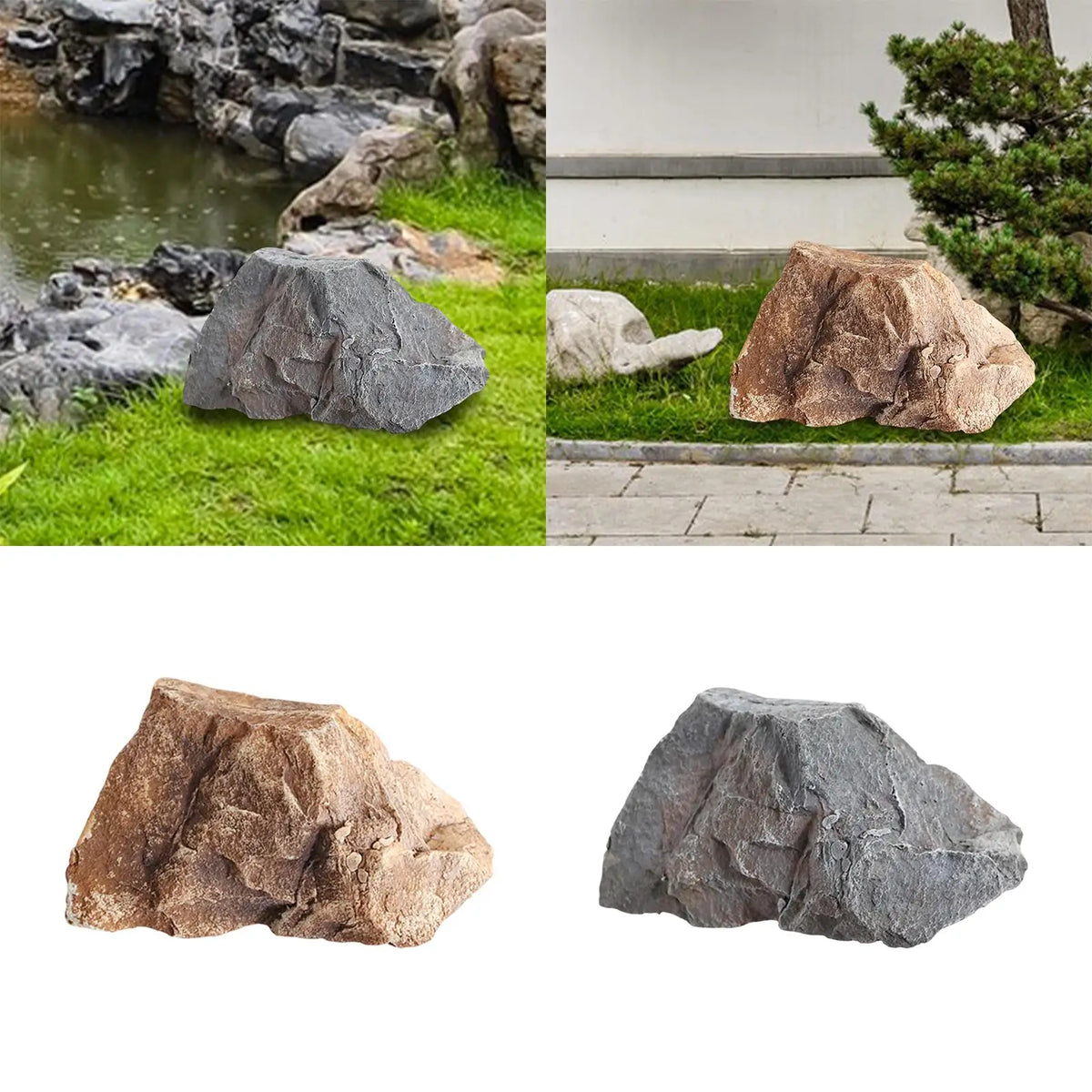 Realistic Artificial Sandstone Rock Ornament | Indoor & Outdoor