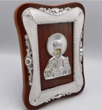 Orthodox Icon Palm Wooden Book | Church & Catholic Décor