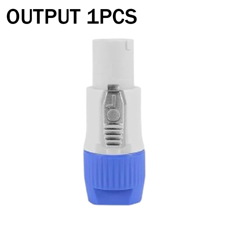 20A 250V 3-Pin Powercon Male Plug – Stage & Audio Adapter