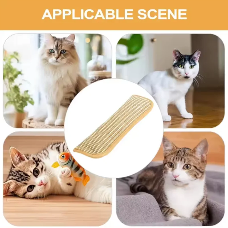 Cat Catnip Pillow Scratcher & Chew Toy – Kitten Claw Grinder