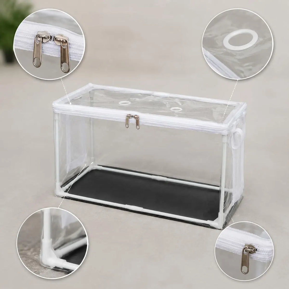 Portable Greenhouse Cover Waterproof Fiberglass – Indoor & Balcony