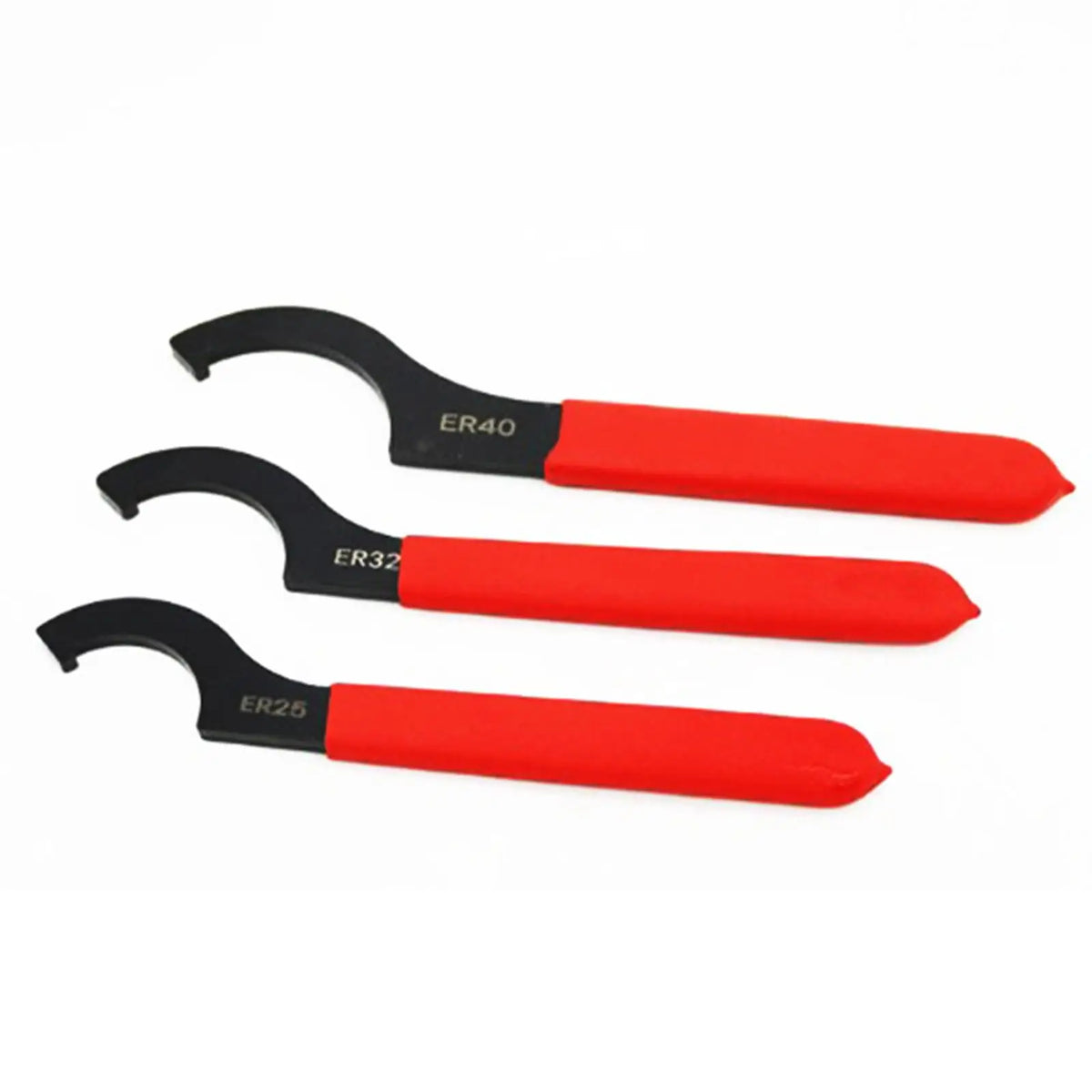 C Hook Spanner Wrench – Carbon Steel ER40 Collet Chuck Tool