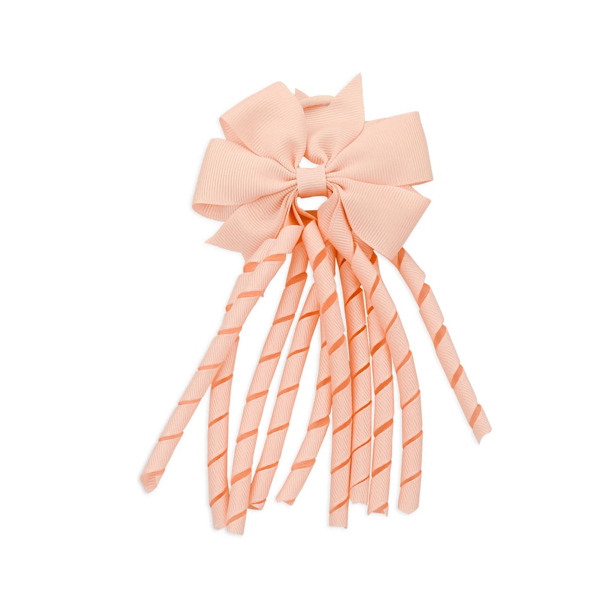 12-Pack Girls' Grosgrain Ribbon Bow Hair Ties | Cheerleading