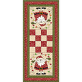 Vintage Geometric Runner Rug – Non-Slip Kitchen & Hallway Mat