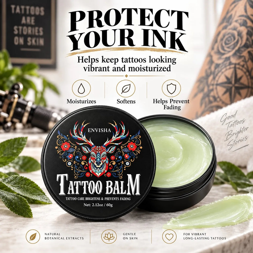 ENVISHA Tattoo Balm 60g – After-Tattoo Moisturizing Skin Balm