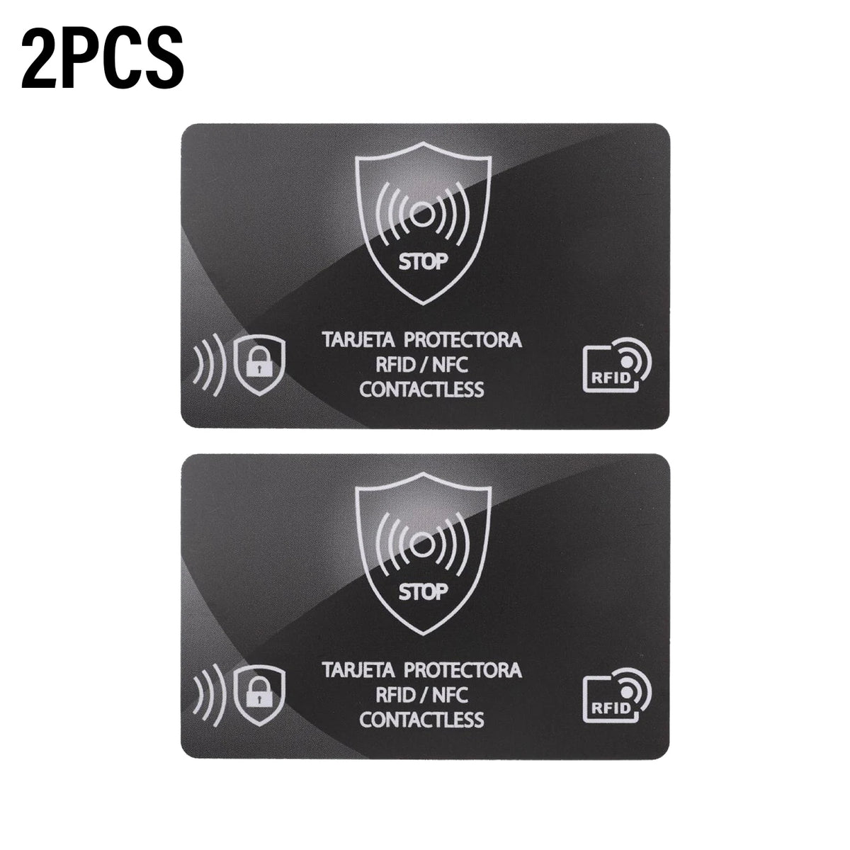 Ultra Thin RFID & NFC Blocking Card – Wallet Protector