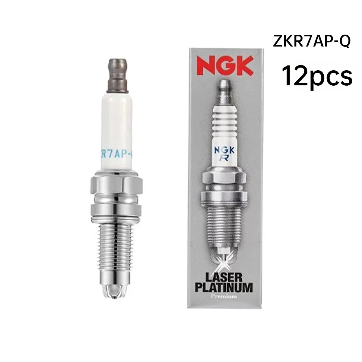 NGK ZKR7AP-Q Platinum Spark Plug – Audi A8L & Touareg