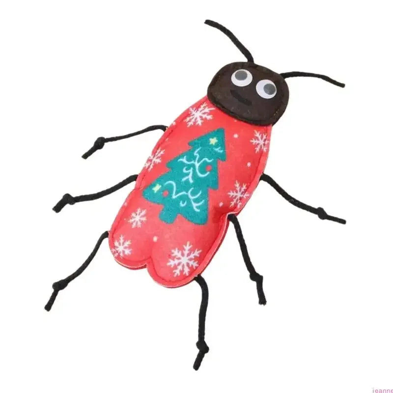 Catnip Cockroach Cat Toy – Soft Felt Interactive Indoor Toy