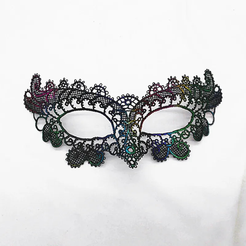 Elegant Venetian Lace Eye Mask – Masquerade & Carnival