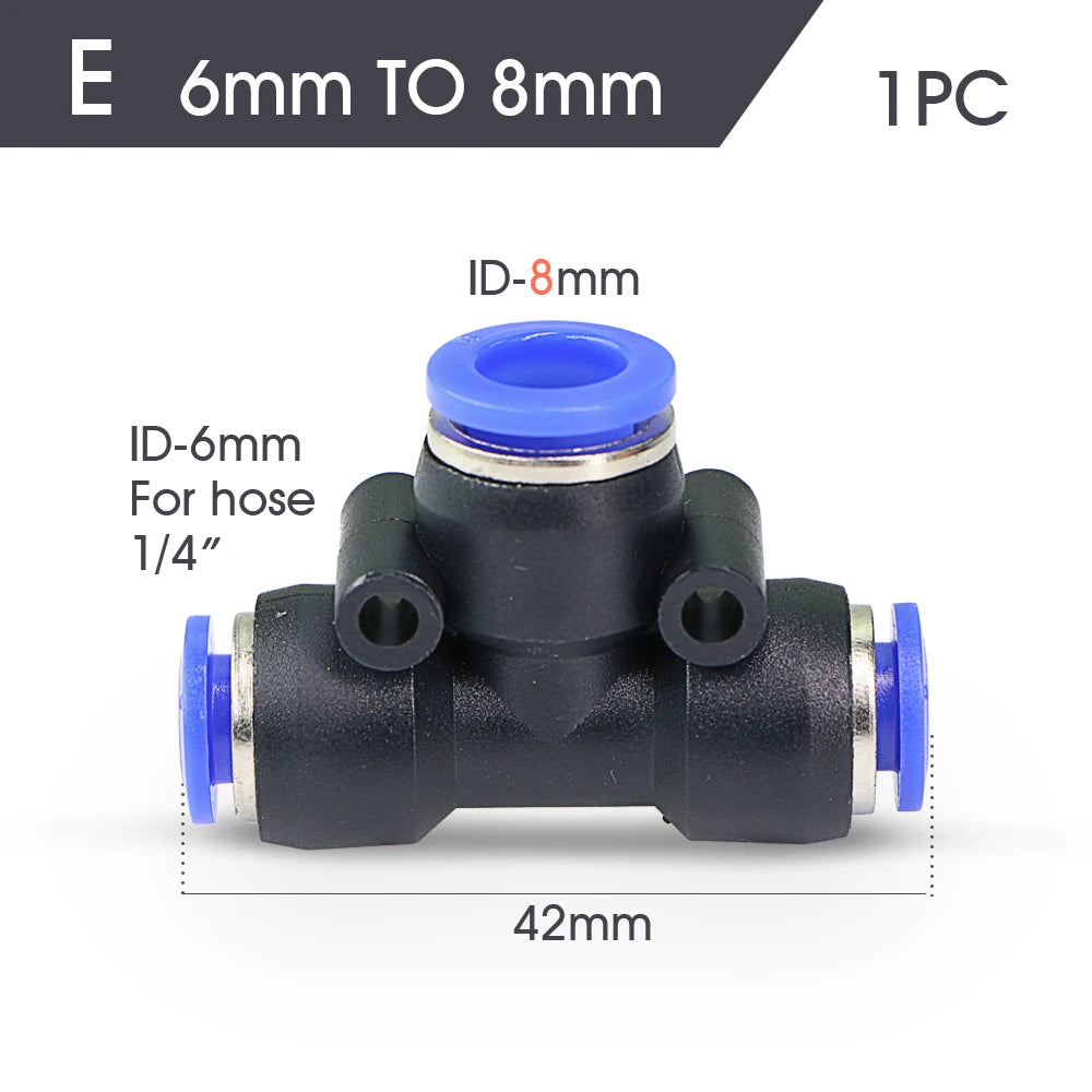 Garden Misting Atomization System – 6mm Hose Connectors